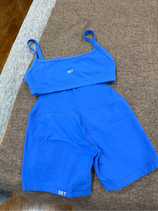 SET Active Pants - SET Active SPORTBODY Bike Shorts and Scoop Sports Bra Jetsetter